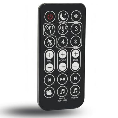 Imagem de Controle remoto de substituição universal compatível com sistema de som surround Polk Omni SB1 Plus OMNISB1PLUS DVD Home Theater 3.1