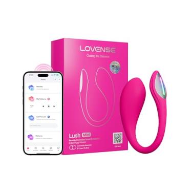Imagem de LOVENSE Vibrador Egg Discreto Lush Mini – Brinquedo Sexual Feminino com Controle Remoto, Mais de 10.000 Modos de Vibração, Estimulador de Ponto G Vestível, Tamanho Pequeno, Silencioso, à Prova d'Água, Portátil para Uso Solo ou a Dois