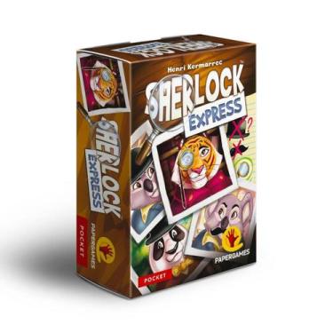Imagem de Jogo De Cartas Sherlock Express Pocket 2 Edição Papergames