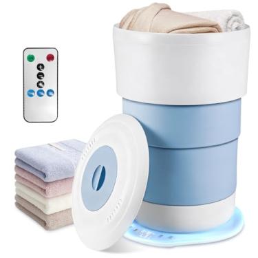 Imagem de Holiwei Aquecedor de toalhas aquecido dobrável para banheiro - Aquecedor elétrico portátil de toalhas com controle remoto e desligamento automático - Serve para 2 toalhas, roupões e cobertores grandes