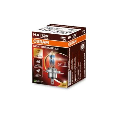 Imagem de OSRAM 64193NB200 Lâmpada de halogêneo a laser 200 - H4-12V/60-55W-peça única