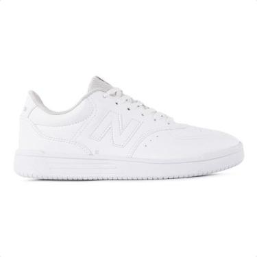Imagem de Tênis New Balance BB80 Unissex, Branco, Branco, 38