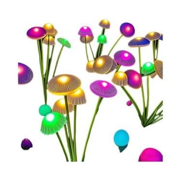 Imagem de Jardim solar led luz impermeável decorativa arte moderna cor decorativ