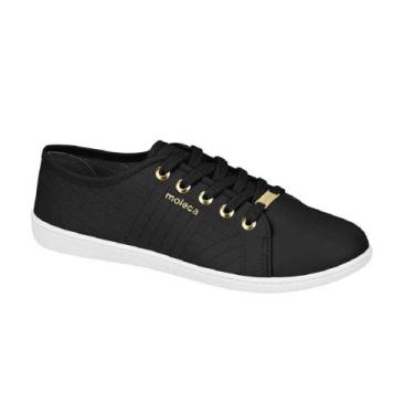 Imagem de Tenis moleca napa sardenha neo ref 5605.434.7800, 38, Preto