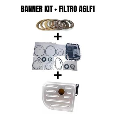 Imagem de Banner kit com filtro do câmbio automático a6lf1 - TRANSNATION