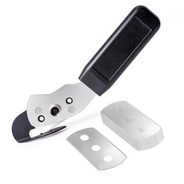 Imagem de FOSHIO Cortador de papel de embrulho, ferramenta de corte de embrulho de presente de Natal, cortador de filme de vinil, facas utilitárias, faca artesanal, superfície cortada em PTFE, ferramenta de