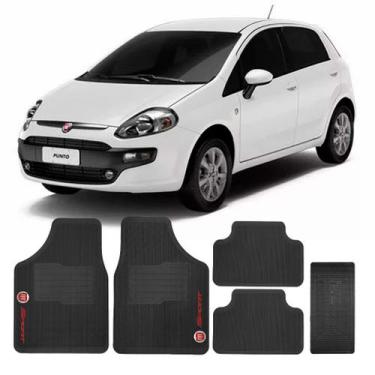 Imagem de Jogo Tapete de Borracha automotivo fiat Punto - Rekar