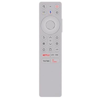 Imagem de RC933 FUB1 Controle remoto de TV de substituição de voz compatível com Smart TV 4K 85Q10B 98Q10B 65Q10B 65C855 75C855 85C855 75Q10B 65C755 75C755 85C755 98C755 58C755 0C755 55C755 98C855