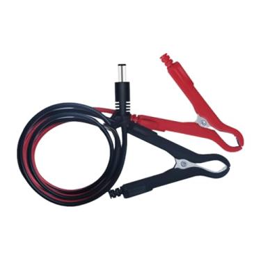 Imagem de Grampos de bateria DC5521 – Cabo de alimentação de clipes jacaré de 12 V para Starlink Mini, DC 5,5 2,1 mm para cabo de alimentação de fixação de bateria para acessórios automotivos