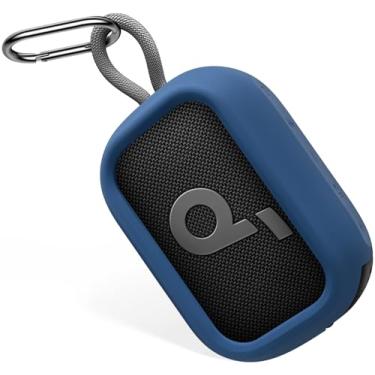 Imagem de Geiomoo Capa de silicone para alto-falante Anker Soundcore Select 4 Go, capa protetora portátil resistente a arranhões e choque (azul marinho)