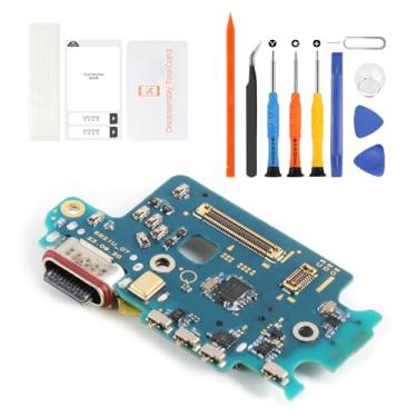 Imagem de Olivechard Kit de substituição de placa de porta de carregamento para Samsung Galaxy S24 5G SM-S921B S921U S921U1 S921W/N/E USB-C Carregador Dock Conector PCB USB Substituição com ferramentas (6,2