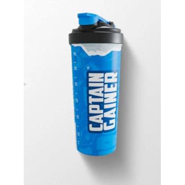 Imagem de Coqueteleira Shaker | Captain Gainer (600ml) | Modelo Exclusivo e Esportivo, Mistura Eficiente e Visual Arrojado | Livre de BPA | Um produto Under Labz Oficial