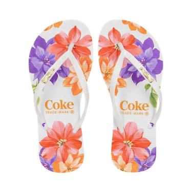 Imagem de Chinelo Coca Cola Vibrant Garden Feminino-Feminino