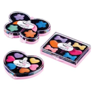 Imagem de Estojo de Maquiagem Infantil Sortido My Style Beauty Mini Estojo Poder