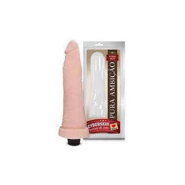 Imagem de Sexy Fantasy Pênis Realístico Em Cyberskin Com Vibrador 19 5Cm -