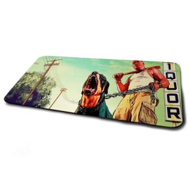 Imagem de Mouse Pad Gamer GTA 5 Franklin - Império da Impressão, 90cm x 35cm