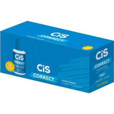 Imagem de Corretivo CIS Correct 18ML À Base de água Caixa com 12 - Sertic