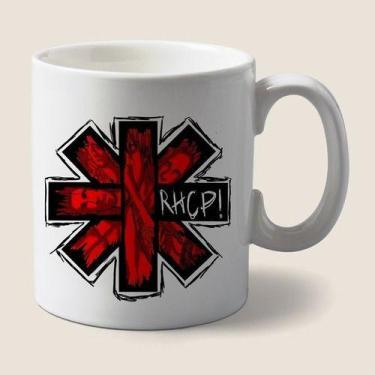 Imagem de Caneca De Bandas Rock Red Hot Chili Peppers Logo California - Alabama 
