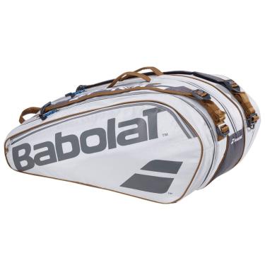 Imagem de Raqueteira Tênis Babolat RH X9 Wimbledon Branca 73L