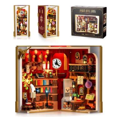Imagem de Conjunto de Construção INSOON Magic Booknook com LED - 1015 Peças