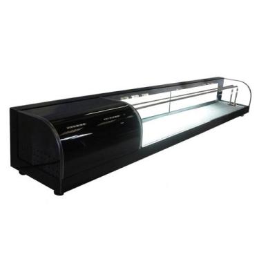 Imagem de B-VFRD1950 - Vitrine Refrigerada Beta para doces 1,95m Preta - 220V - 