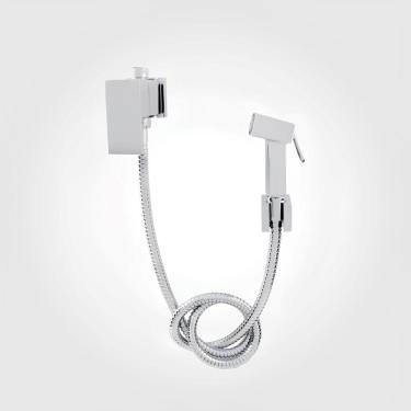 Imagem de Ducha higiênica cromada com derivação Flaunt Perflex