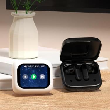 Imagem de Diyeeni Fones de Ouvido Sem Fio, Bluetooth5.4 Fones de Ouvido Com Tela de Toque de Lcd Em Cores, Fones de Ouvido, Som Estéreo, 5 Modos de Equalizador, para Laptop para Android para PAD (Preto)