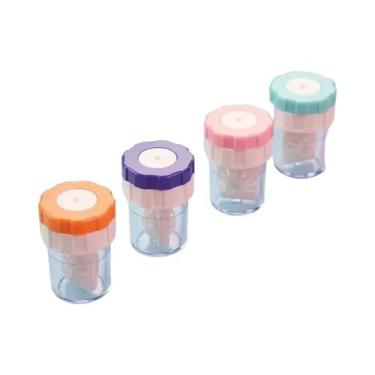 Imagem de Dispositivo Portátil Manual Rotativo Para Limpeza De Lentes De Contato