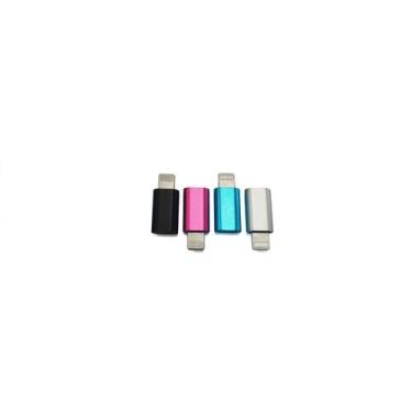 Imagem de Adaptador Smartphone Tablet Micro USB Fêmea x Lightning Macho - Wincab