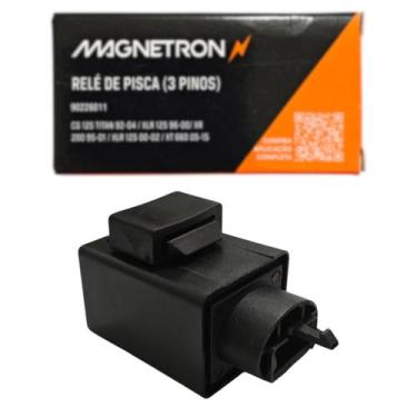 Imagem de Rele De Pisca Cb 600F Hornet 04 a 07, Xt 660 05 a 15 3 Pinos - Magnetr