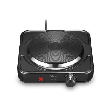 Imagem de Cooktop Elétrico Elgin 1 Boca Portátil com Controle de Temperatura e Termostato de Segurança 220V