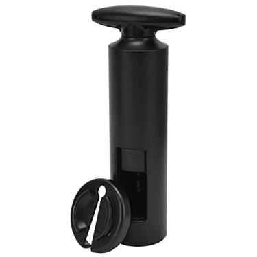 Imagem de Conjunto de abridor de garrafa de vinho manual tipo T folha de alumínio ABS saca-rolhas portátil para cozinha doméstica, jardinagem, bares e restaurantes