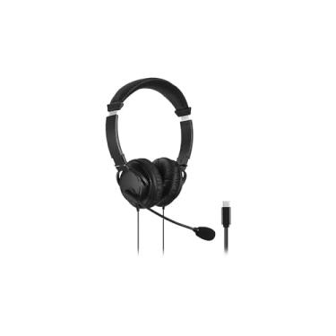 Imagem de Kensington Fones de ouvido Hi-Fi USB-C com microfone (K97457WW), preto