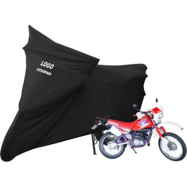 Imagem de Capa Para Moto Yamaha DT 180 Z Alta Durabilidade Com Logo - Mz, Preta