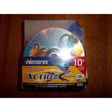Imagem de Memorex Action X CD-R Discs Pacote com 10 CDs Motocross X Games Salomon Sports Adrenaline Hunters CD incluído