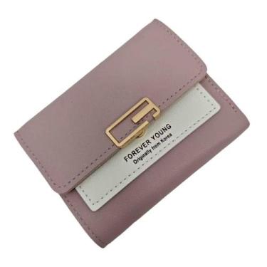 Imagem de Carteira  Feminina material sintético para Notas, Identidades, Moedas 