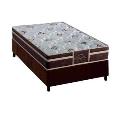 Imagem de Conjunto Box Solteiro Colchão Anatômico Probel Colchão D33 Firmepedic Prodormir Advance...