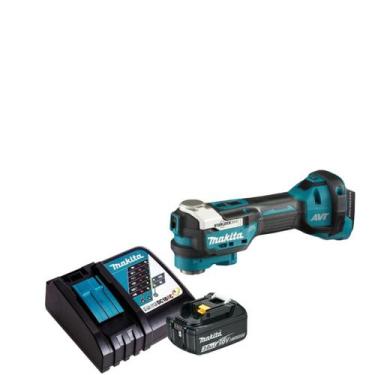 Imagem de Multiferramenta A Bateria 18v 3ah Dtm52z Makita Bivolt
