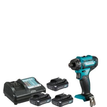 Imagem de Furadeira Parafusadeira 3 Baterias 12v 1.5ah Df033dz Bivolt - MAKITA, 