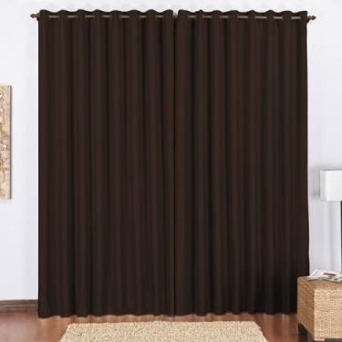 Imagem de Cortina Blecaute para Sala e Quarto 5.00x2.70 Blackout Longa - EMPÓRIO