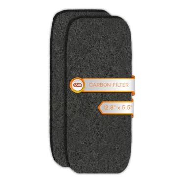 Imagem de Filtro de ar condicionado de fibra de carbono ativado de alta qualidade RV – Substituição do filtro de carbono AC para ventilação CA (2 unidades, 32,7 cm x 14 cm)