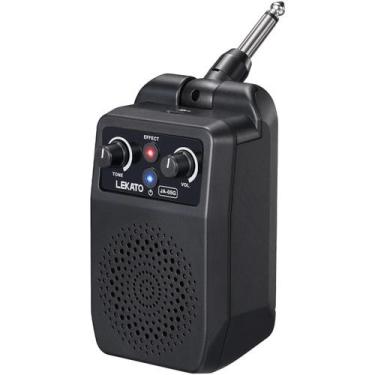Imagem de Amplificador De Guitarra Elétrica Portátil LEKATO Com Ajuste De Voz, L