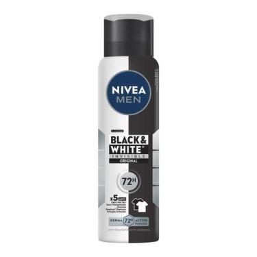 Imagem de Desodorante Aerossol Nivea Men Invisible for Black & White Leve 200ml