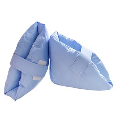 Imagem de Almofadas para os pés, protetores de almofadas para o calcanhar, alívio eficaz de úlceras no calcanhar e dor por pressão, ideal para dores e cicatrização dos pés inchados, um par