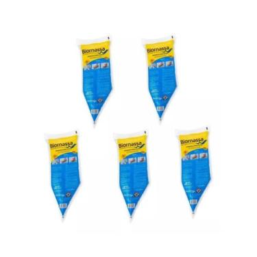 Imagem de Kit 5 bisnaga argamassa polimerica - 3kg - biomassa