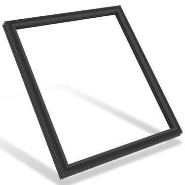 Imagem de Gaxeta de porta de geladeira WPW10436248 atualizada compatível com Whirlpool, KitchenAid, Maytag, Kenmore, Amana Vedação de junta de porta de geladeira W10436248 Preto