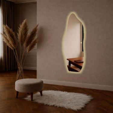 Imagem de Espelho Led Touch Decorativo Sala Quarto Closet Banheiro Hall - Home E