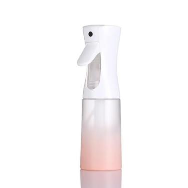 Imagem de ZALUJMUS Frasco spray de névoa ultrafina, pulverizador contínuo de 200 ml, recipiente reutilizável de plástico para cabelo, limpeza, jardinagem, Rosa dégradé, 6.8 Ounces