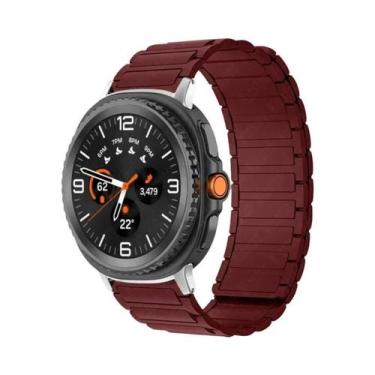 Imagem de Pulseira Magnética De Silicone Para Samsung Galaxy Watch 40mm 44mm 46m