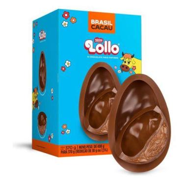Imagem de Ovo De Páscoa Recheado Lollo Nestle 370g Brasil Cacau